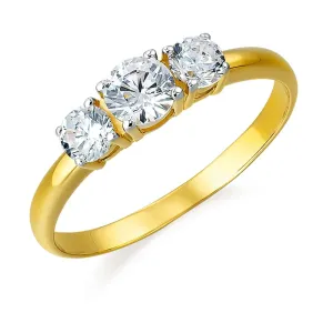 1 ct. t.w. Trilogy Ring