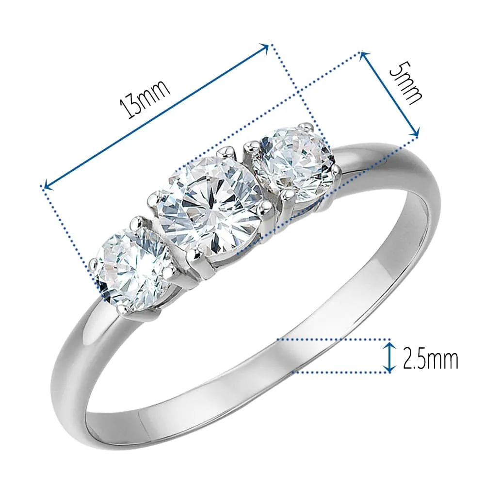 1 ct. t.w. Trilogy Ring