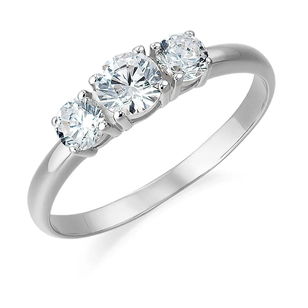 1 ct. t.w. Trilogy Ring