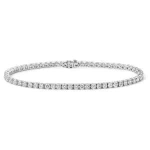 18K White Gold 5ct Diamond Seville Tennis Bracelet