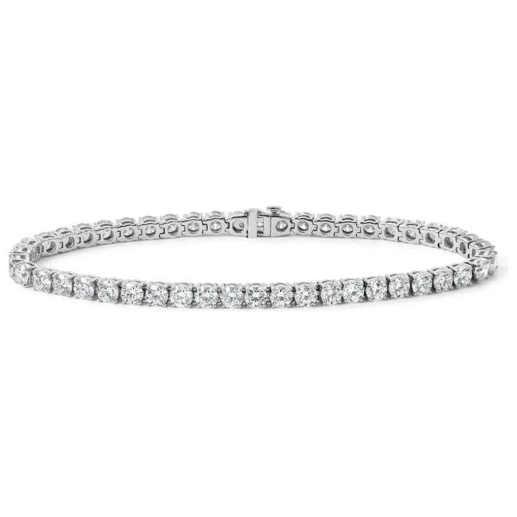 18K White Gold 9ct Diamond Seville Tennis Bracelet