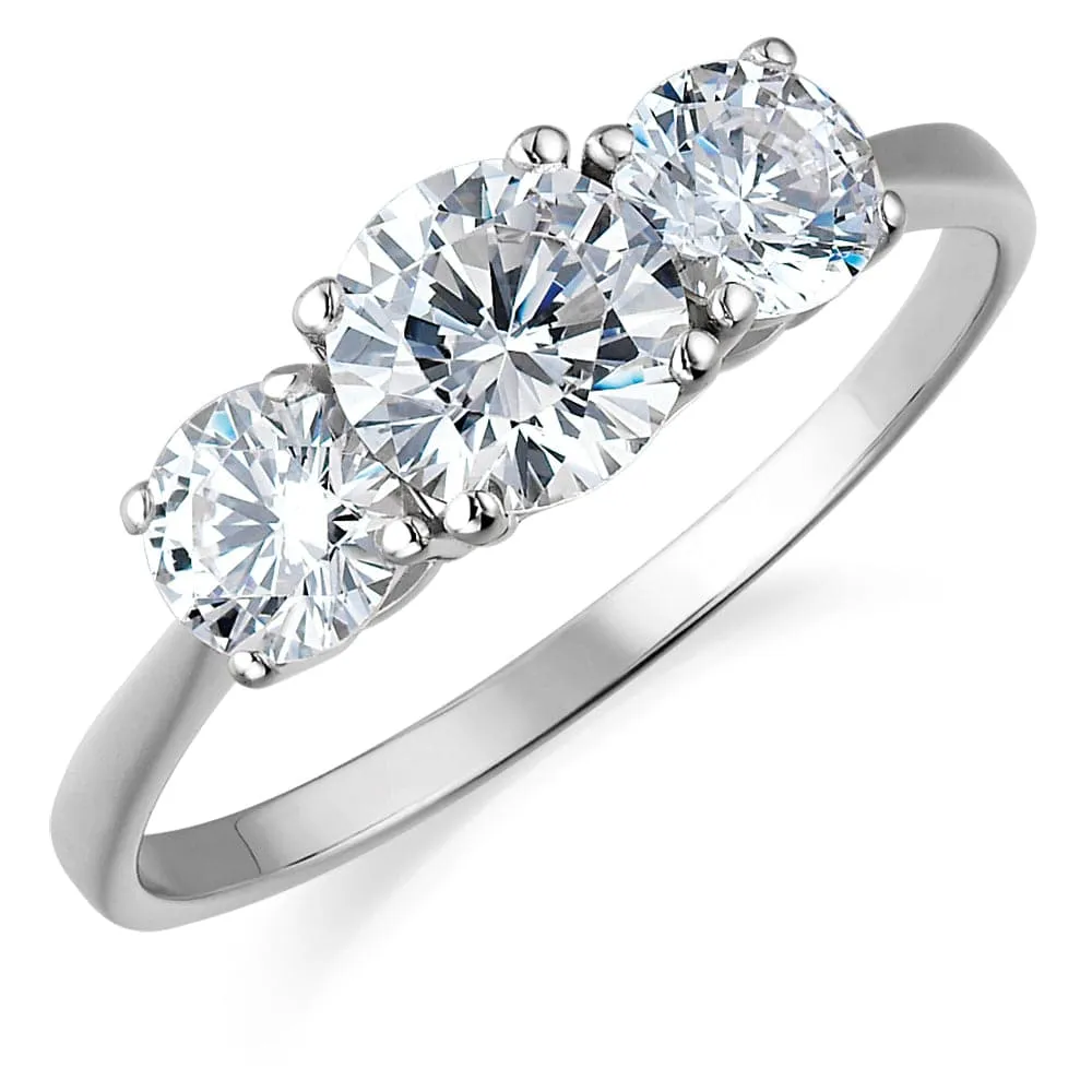 2 ct. t.w.  Ablaze Trilogy Ring