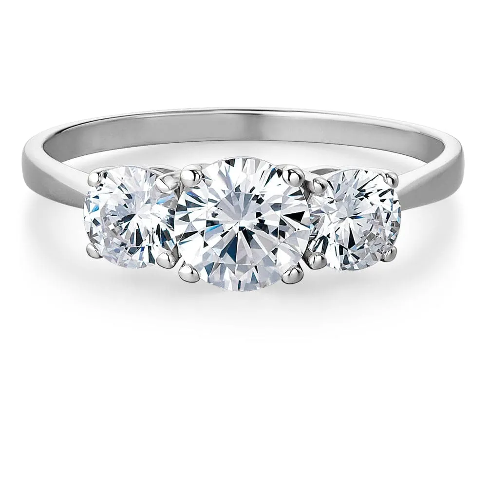 2 ct. t.w.  Ablaze Trilogy Ring