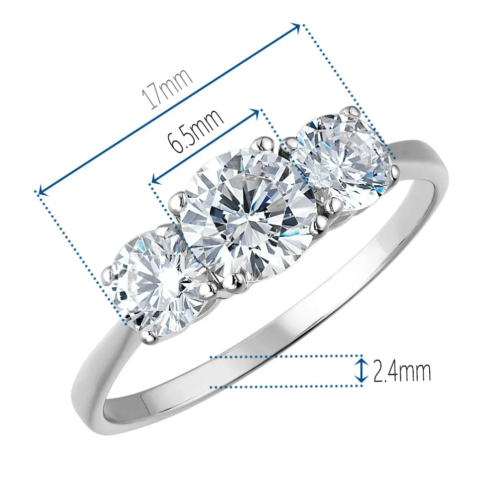2 ct. t.w.  Ablaze Trilogy Ring