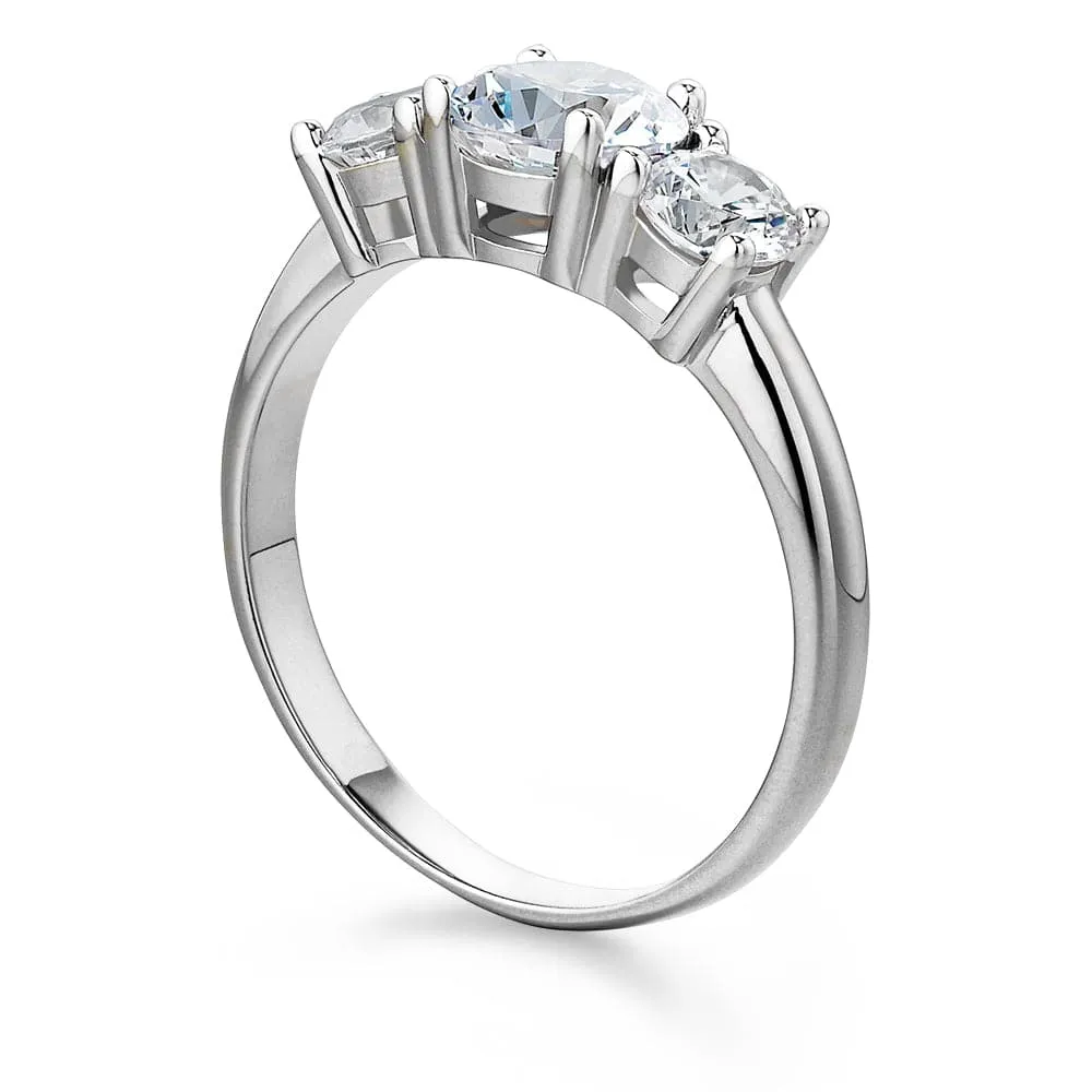 2 ct. t.w. Trilogy Ring