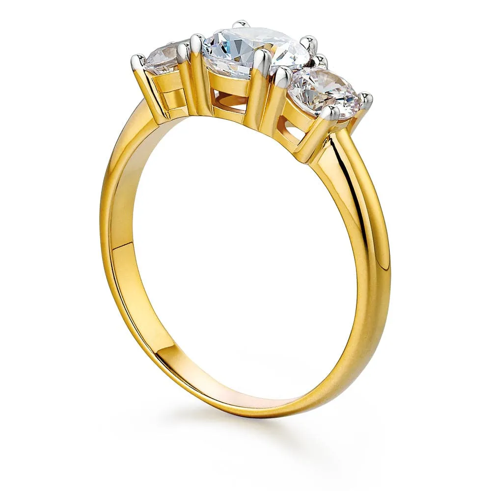 2 ct. t.w. Trilogy Ring