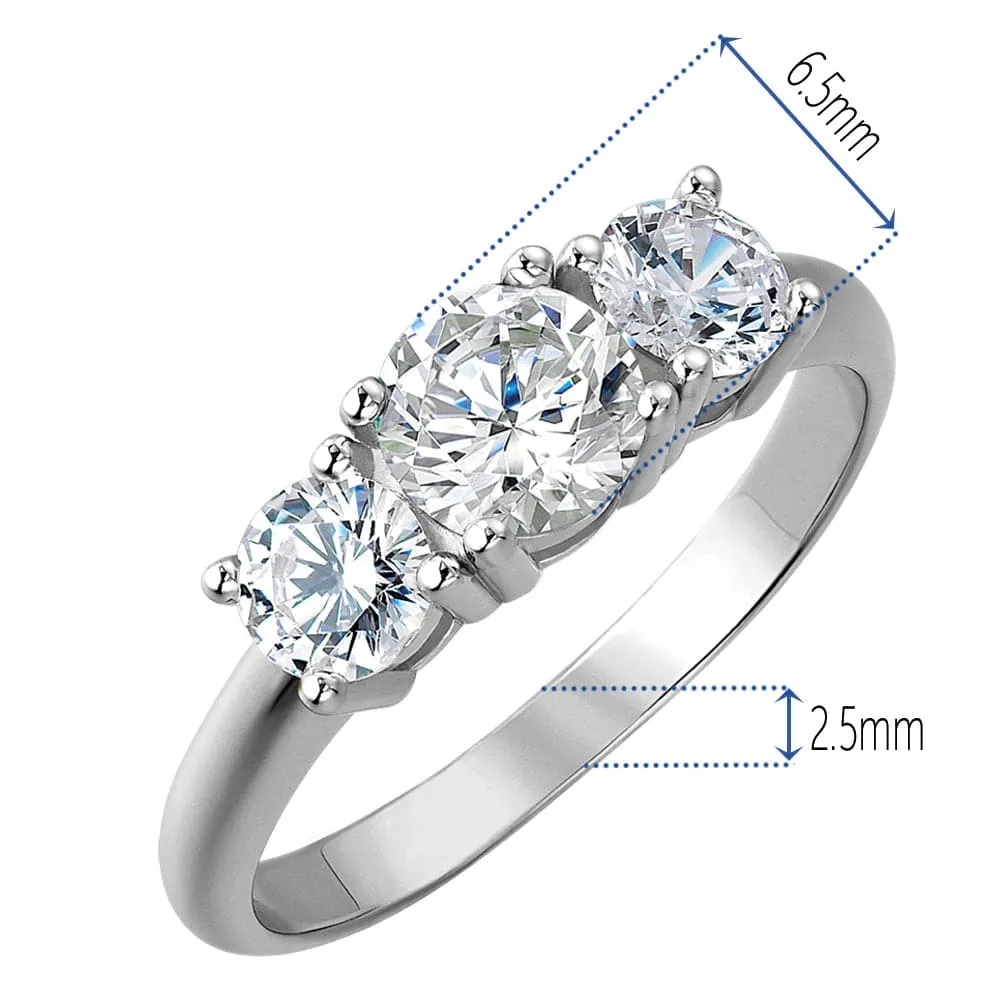 2 ct. t.w. Trilogy Ring