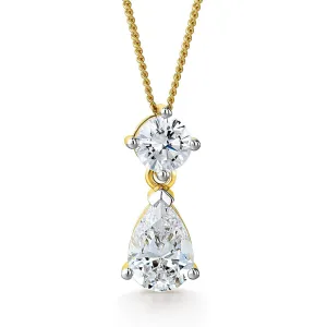 2.75 ct. t.w. Teardrop Pendant
