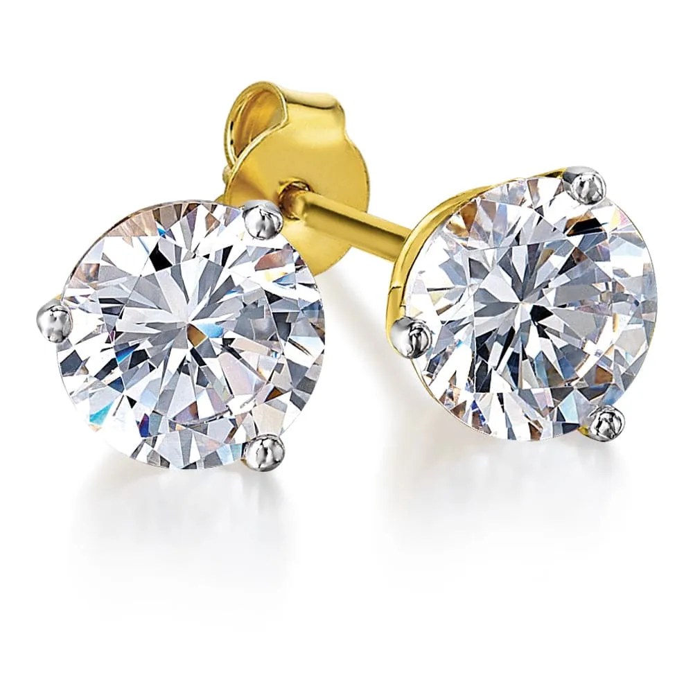 4 ct. t.w. Posh Martini Stud Earrings