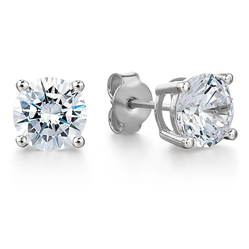 4 ct. t.w. Solitaire Earrings