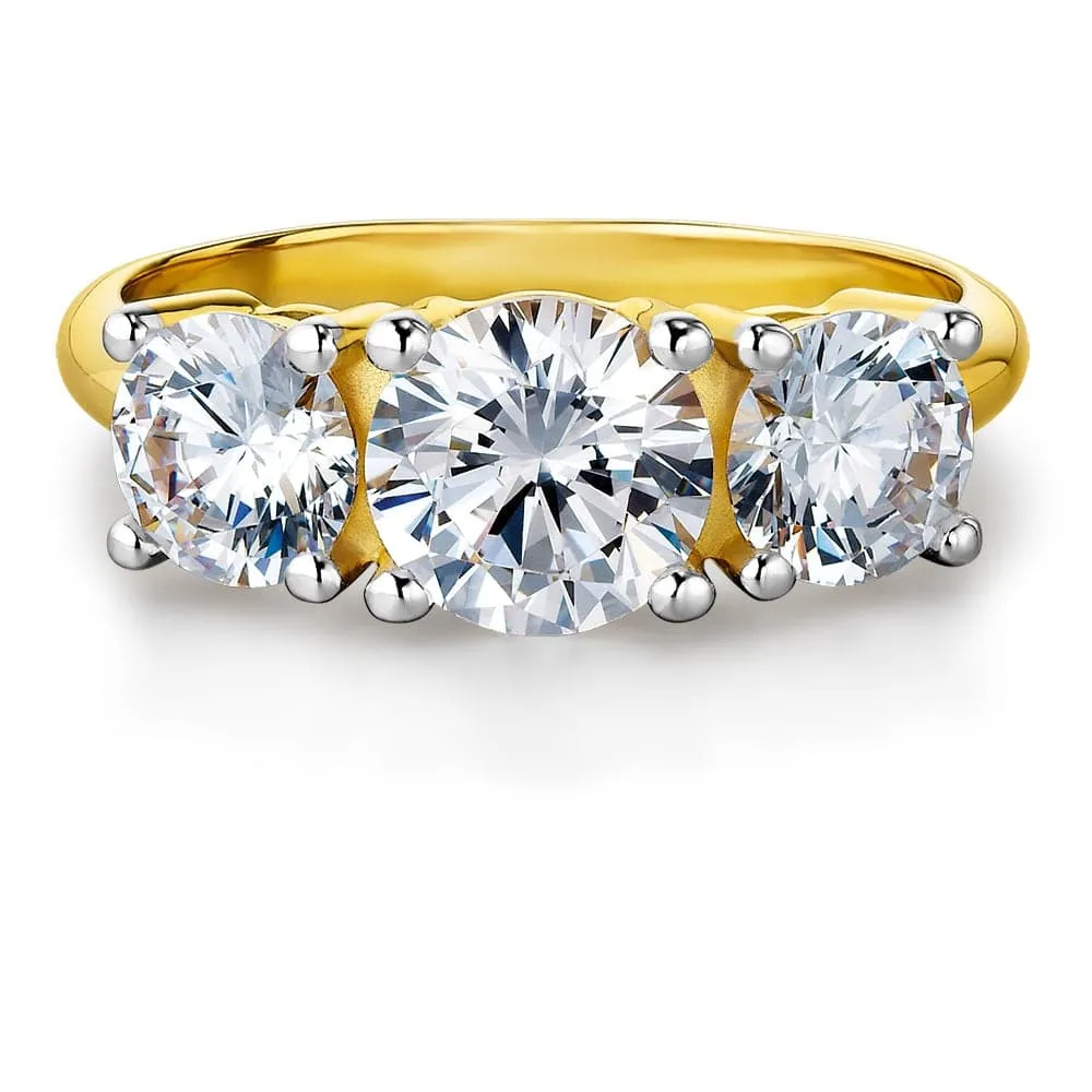 4 ct. t.w. Trilogy Ring