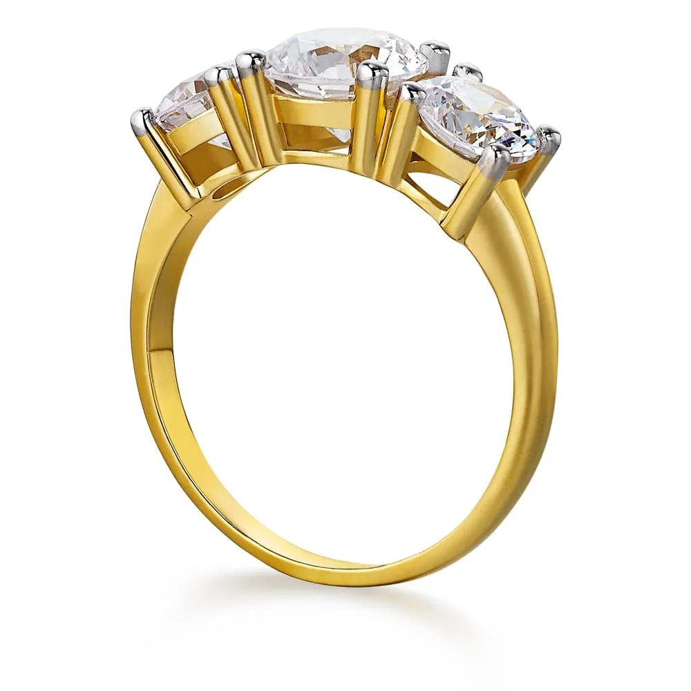 4 ct. t.w. Trilogy Ring