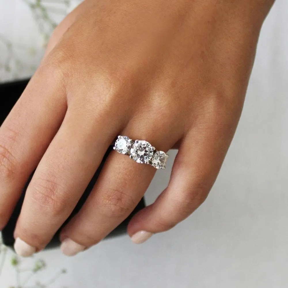 4 ct. t.w. Trilogy Ring