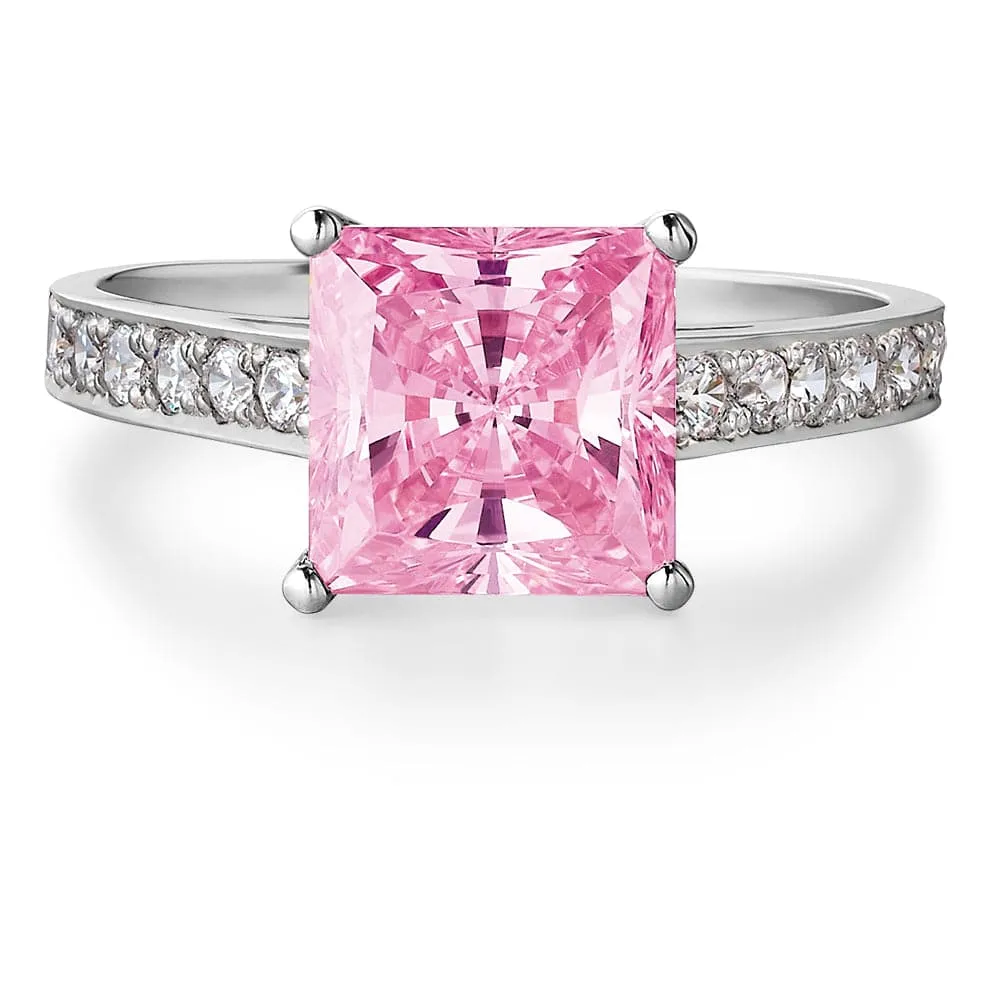 4.35 ct. t.w. Classic Pink Princess  Ring