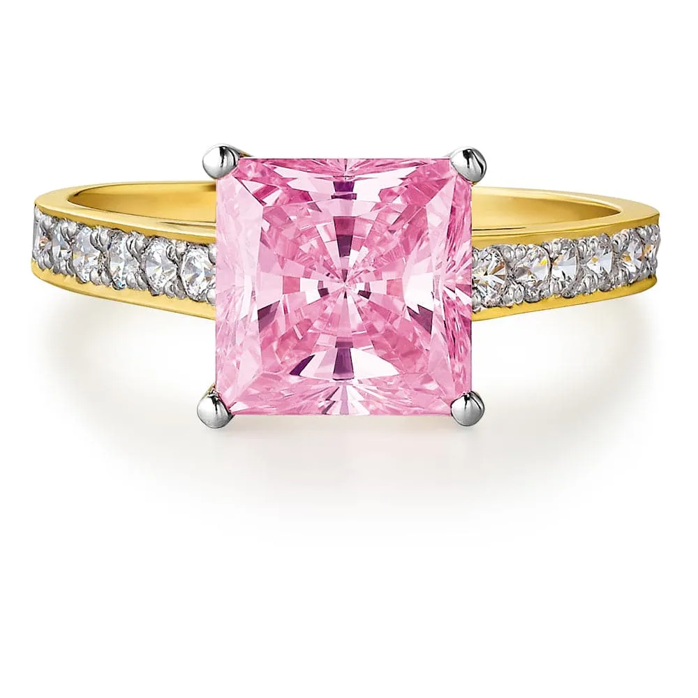 4.35 ct. t.w. Classic Pink Princess  Ring