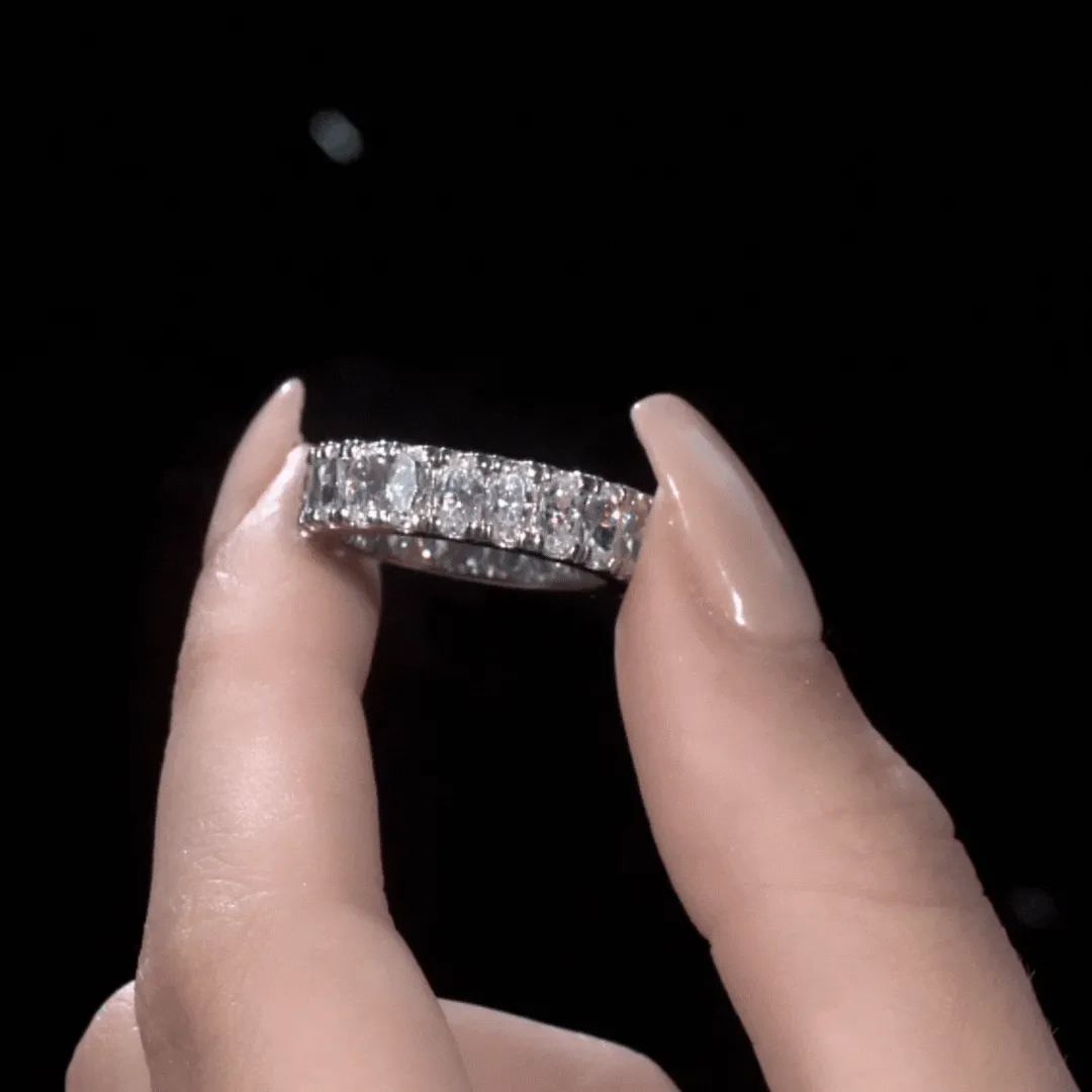 5.5 ct. t.w. Oval Cut Eternity Ring