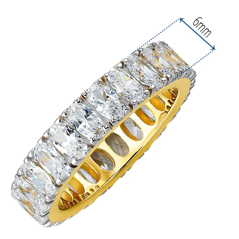 5.5 ct. t.w. Oval Cut Eternity Ring