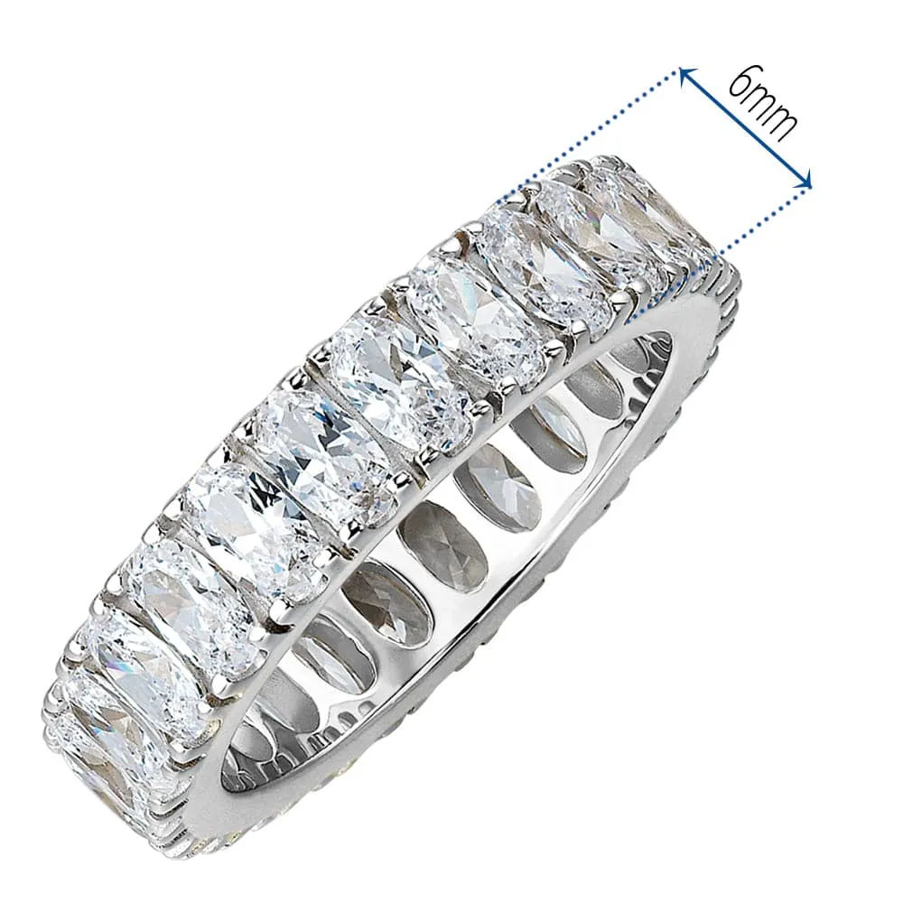 5.5 ct. t.w. Oval Cut Eternity Ring
