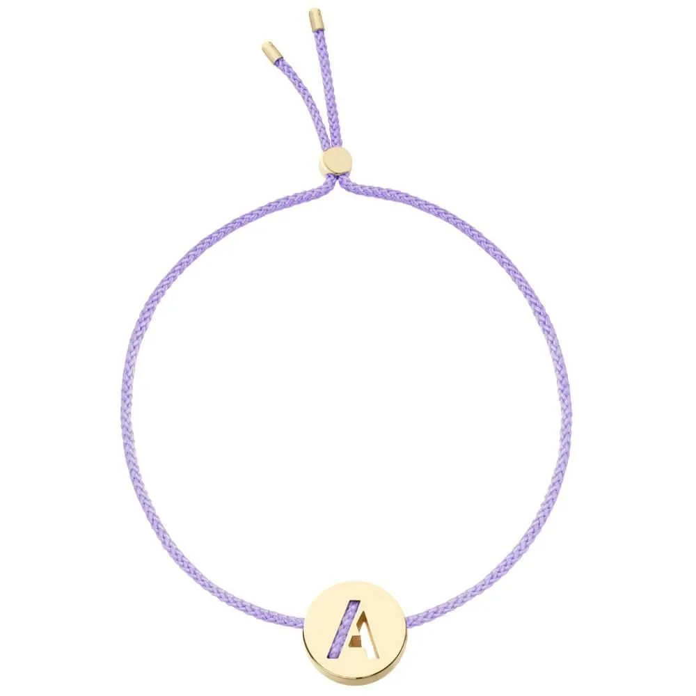 ABC's - A 18K Gold Plated Bracelet