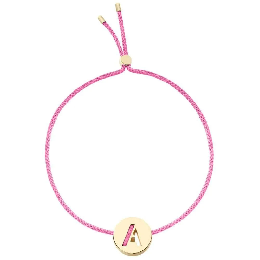 ABC's - A 18K Gold Plated Bracelet