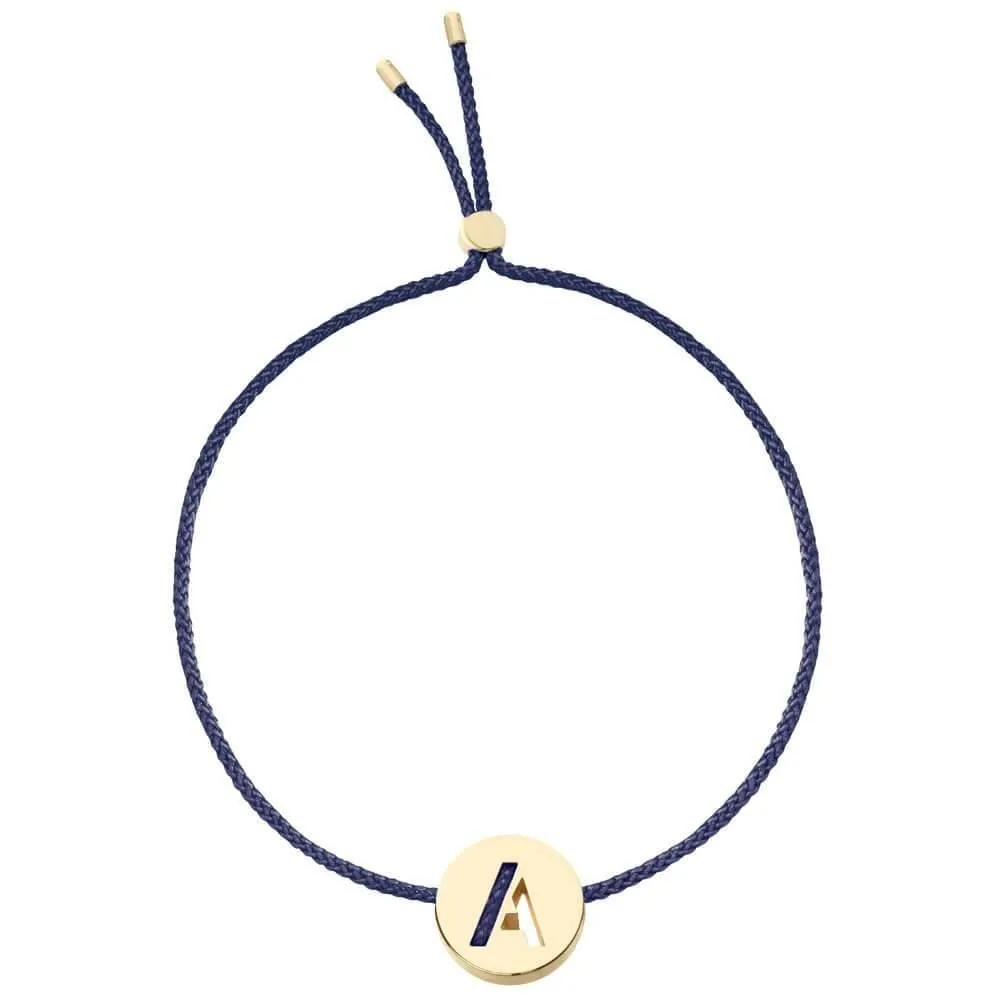 ABC's - A 18K Gold Plated Bracelet