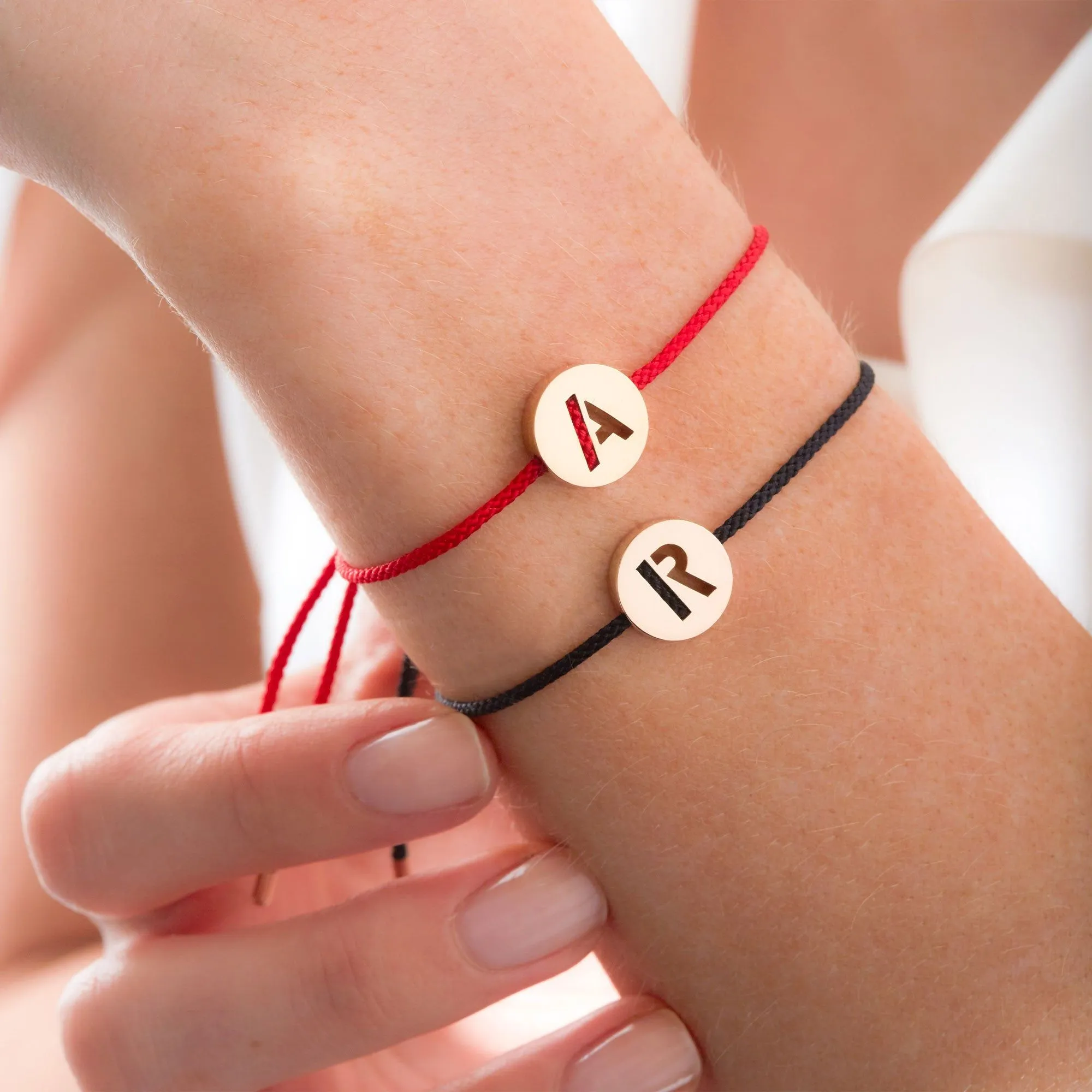 ABC's - A 18K Gold Plated Bracelet