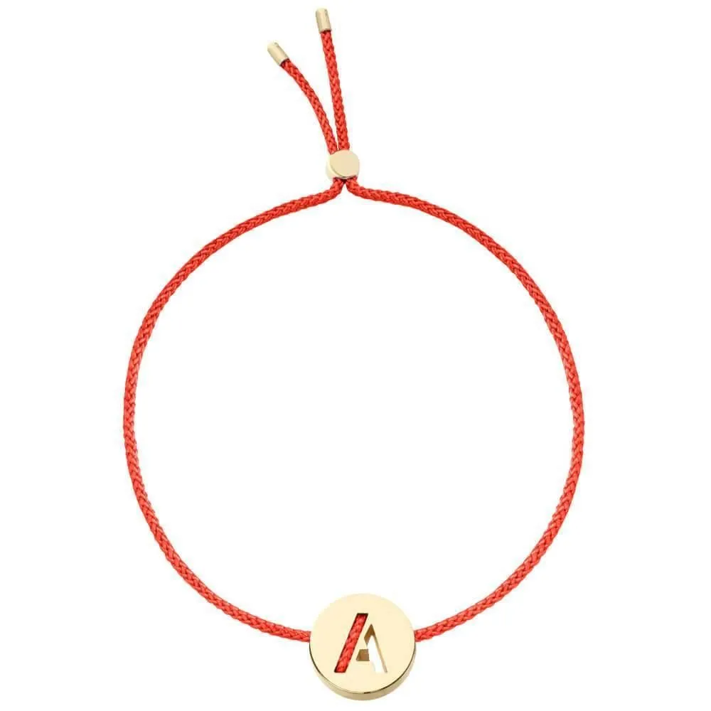 ABC's - A 18K Gold Plated Bracelet