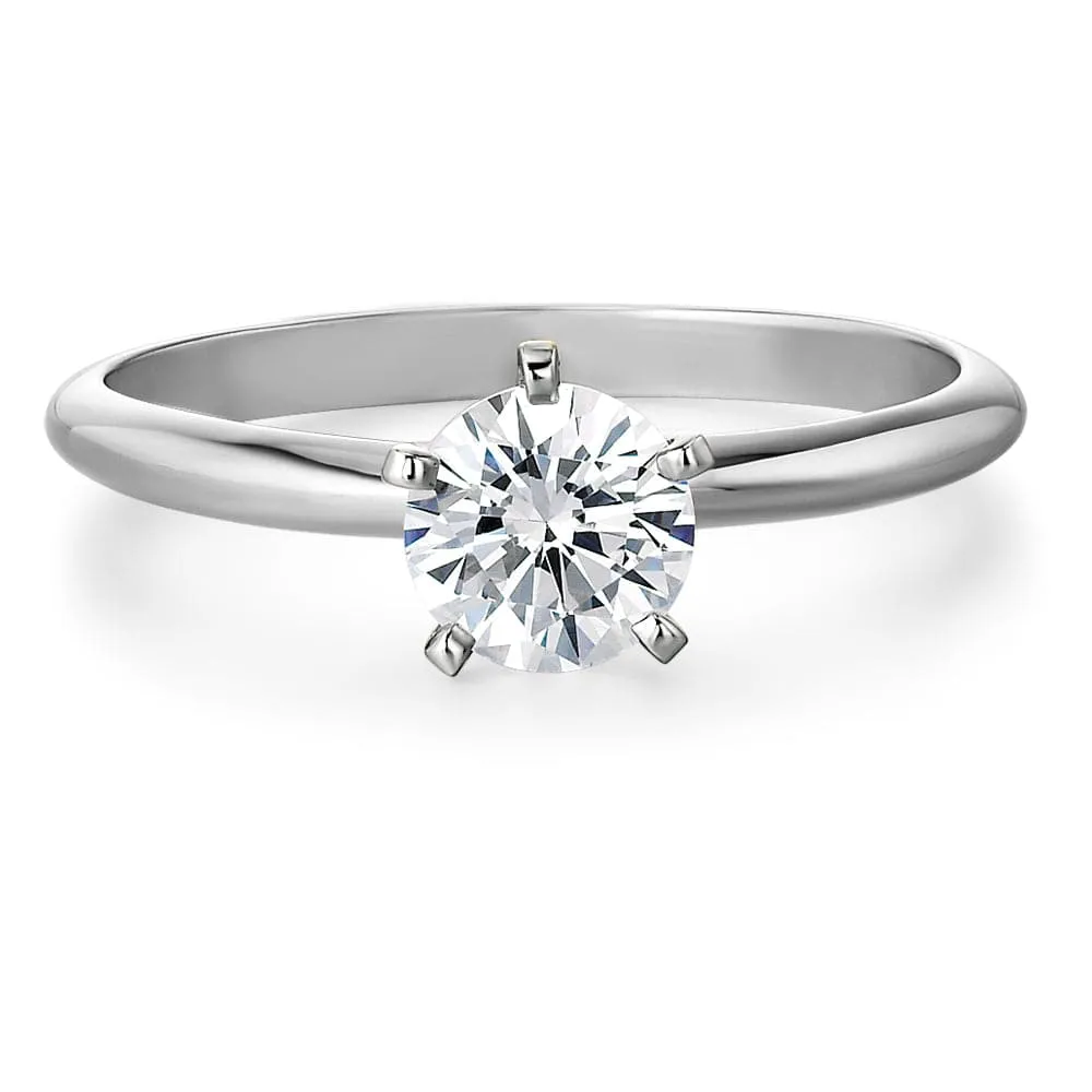 Ablaze Solitaire Ring