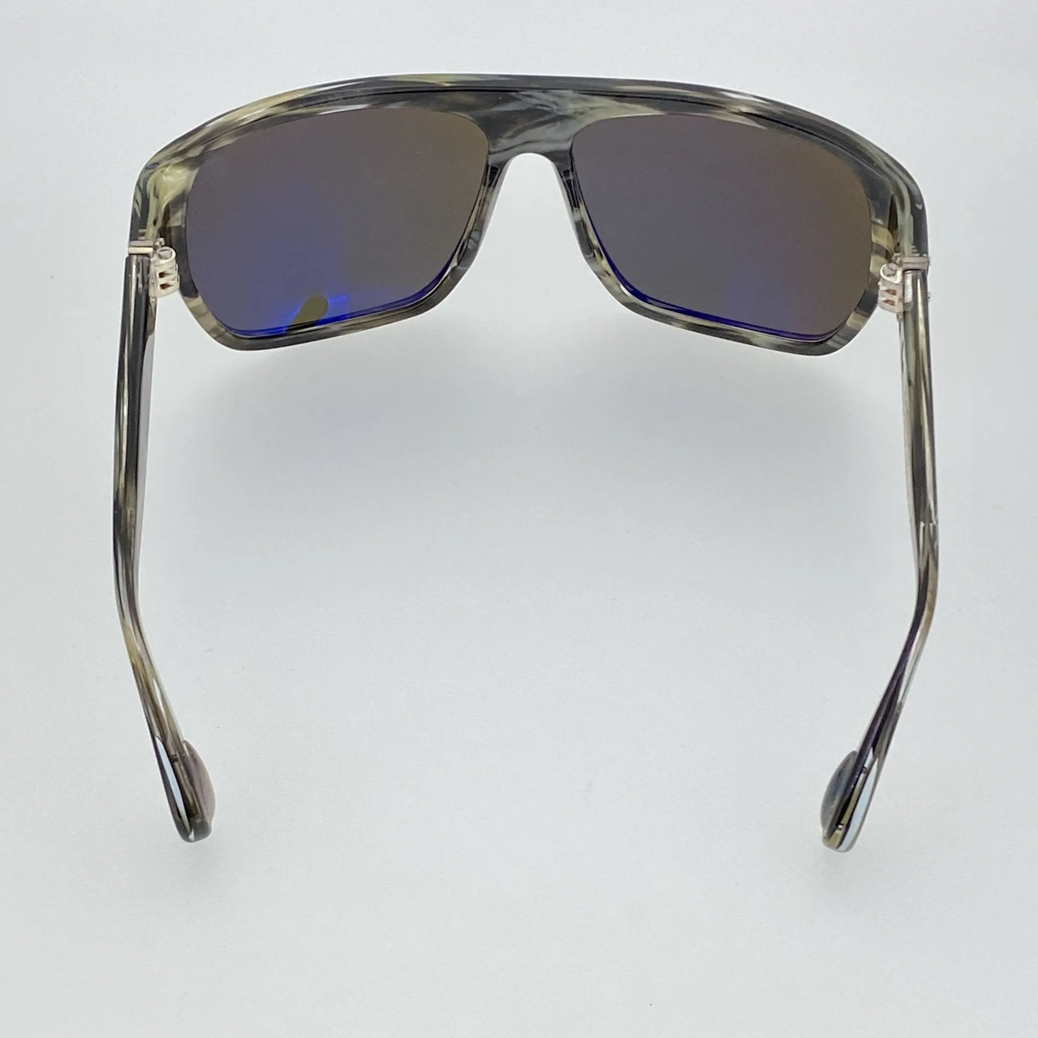 Ann Demeulemeester Men's Sunglasses Oversized Brown and Green AD31C3SUN