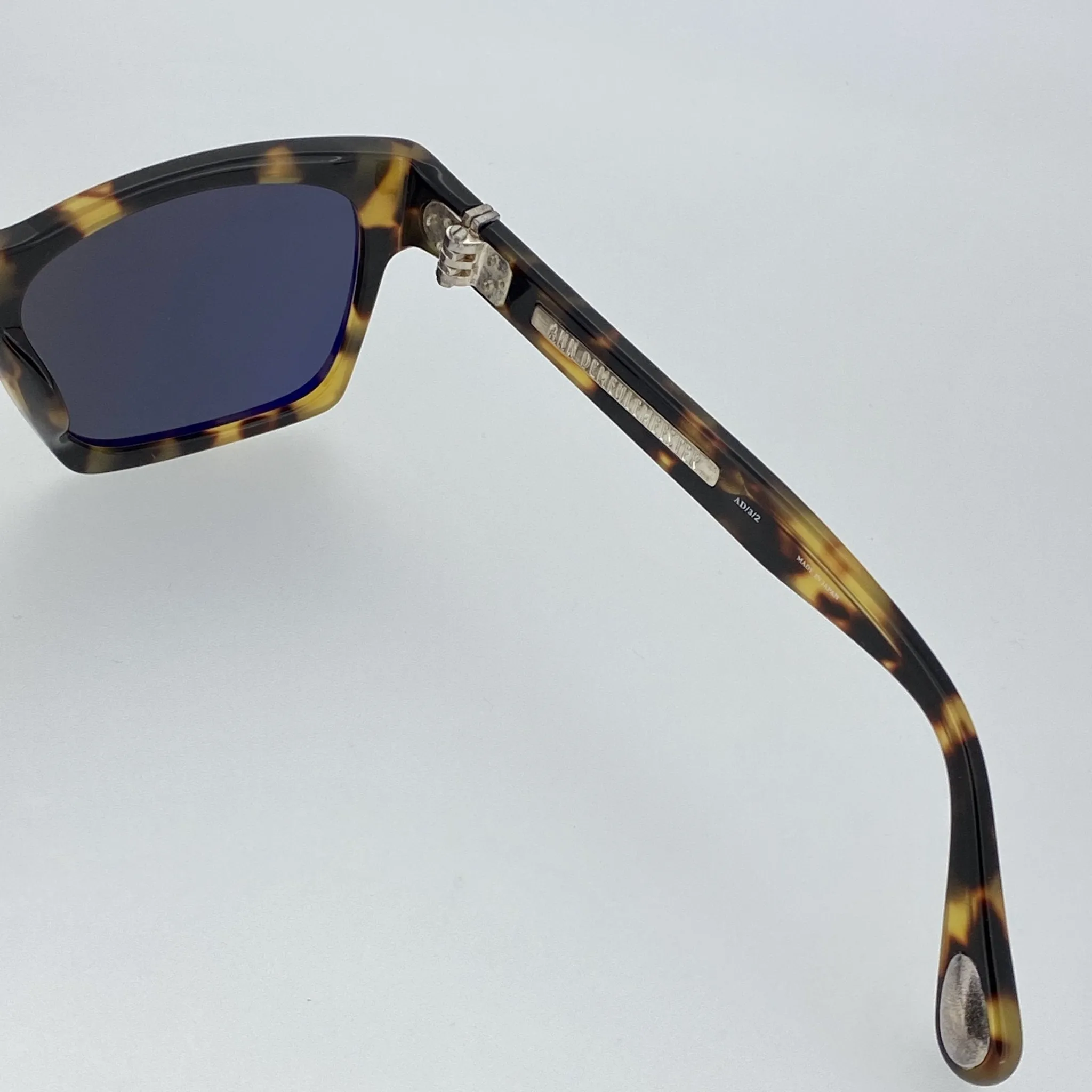 Ann Demeulemeester Sunglasses D-Frame Tortoise and Grey
