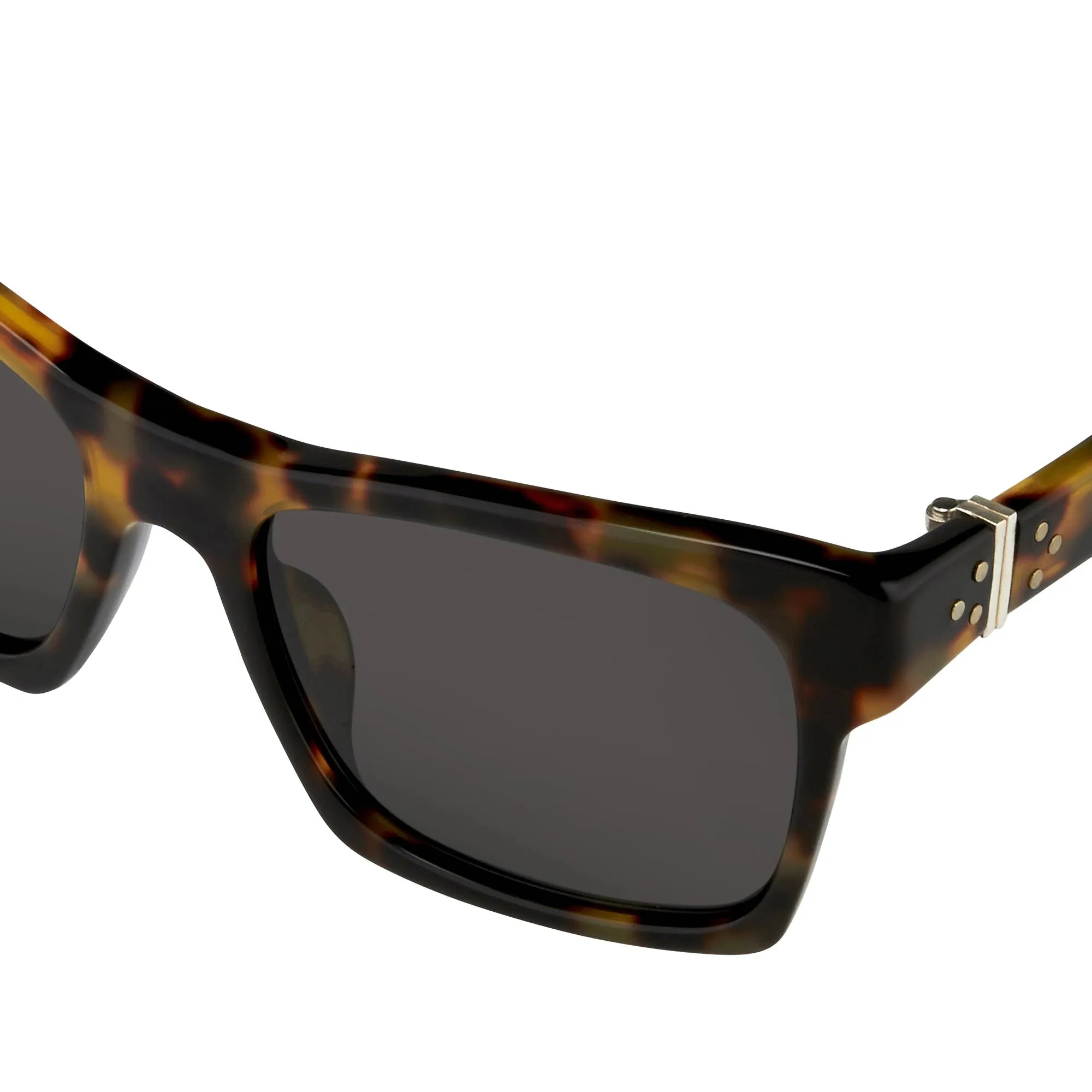 Ann Demeulemeester Sunglasses D-Frame Tortoise and Grey