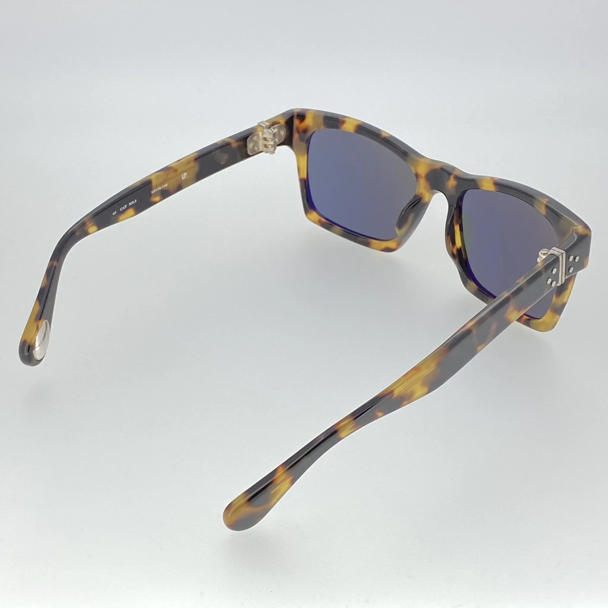 Ann Demeulemeester Sunglasses D-Frame Tortoise and Grey