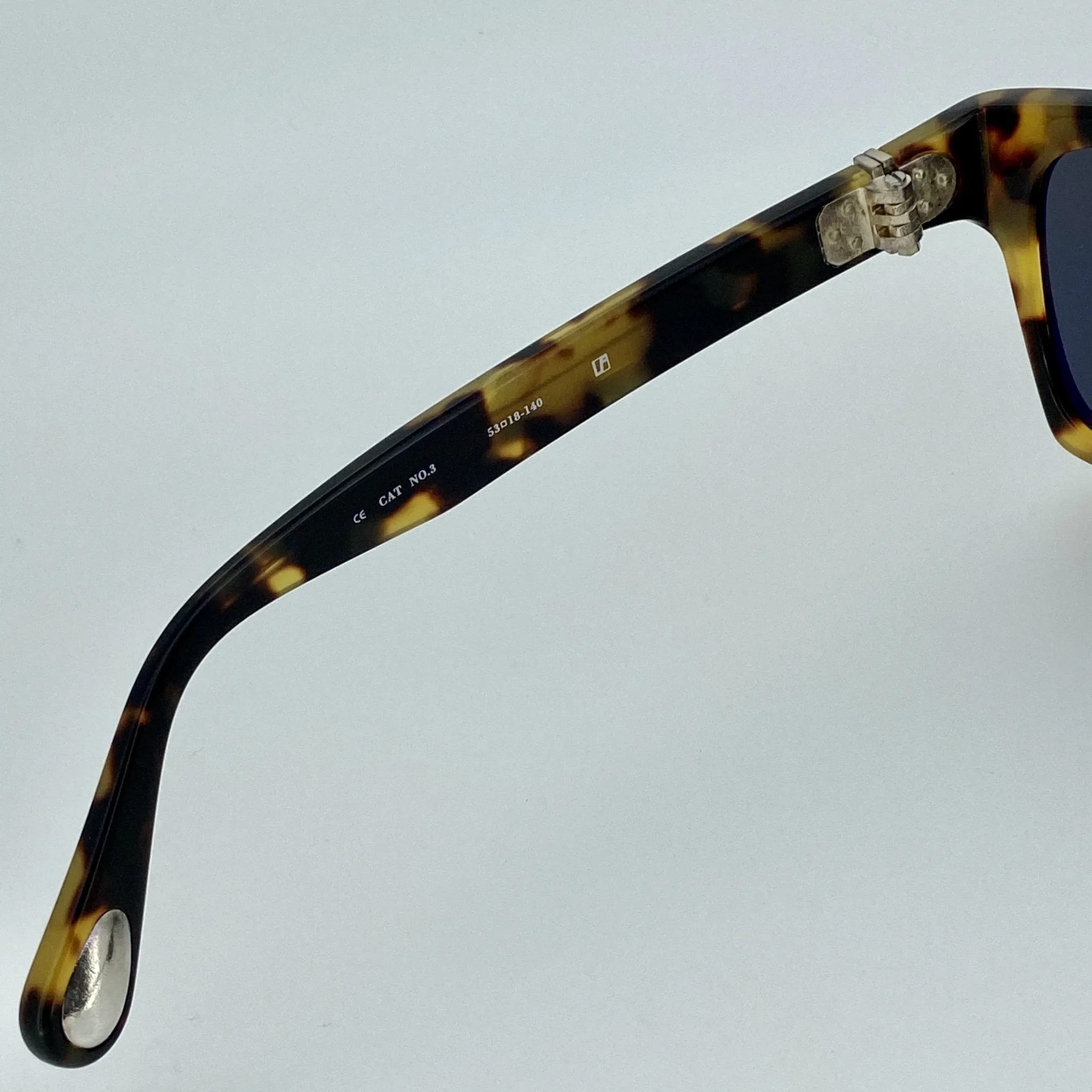 Ann Demeulemeester Sunglasses D-Frame Tortoise and Grey