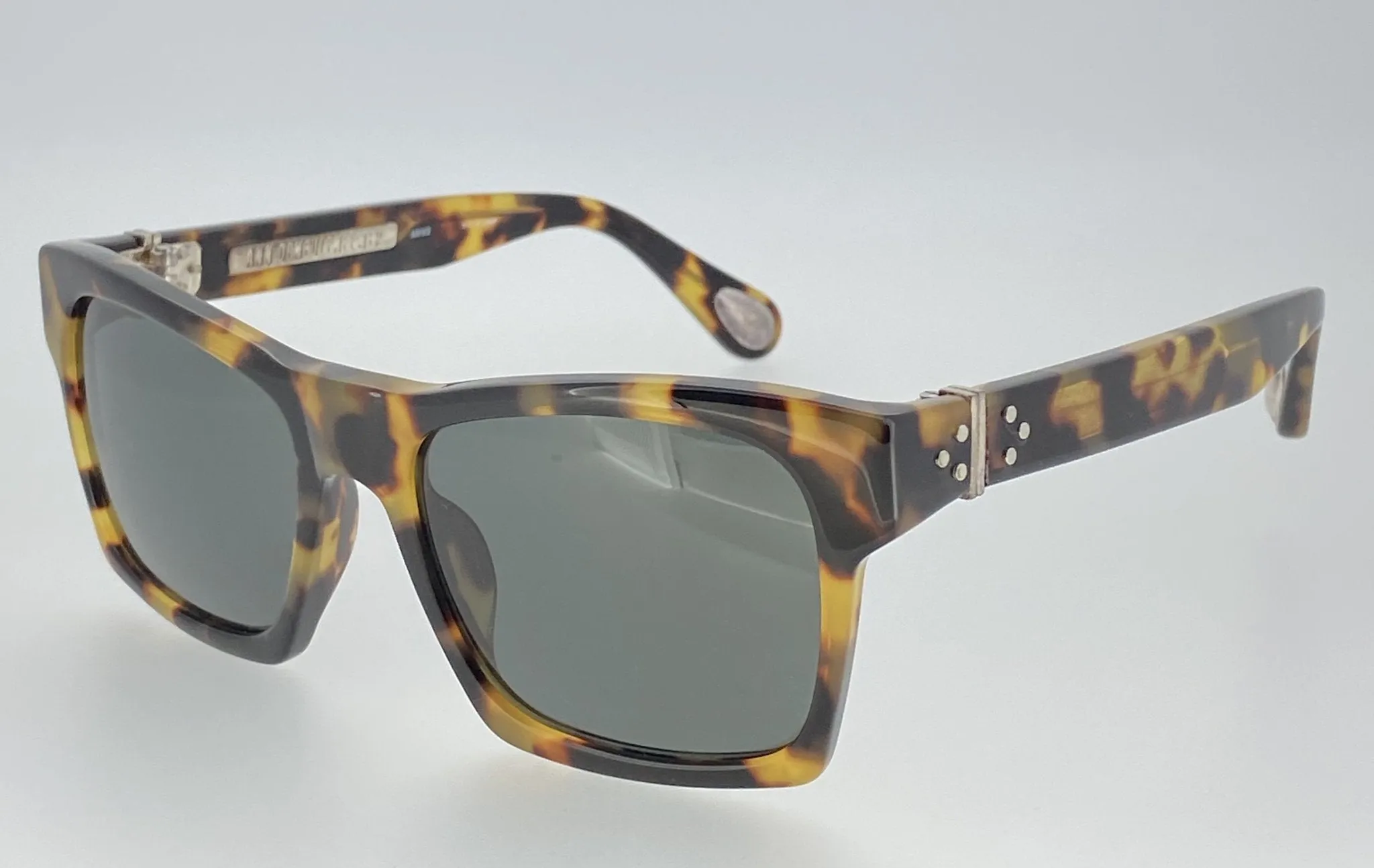 Ann Demeulemeester Sunglasses D-Frame Tortoise and Grey