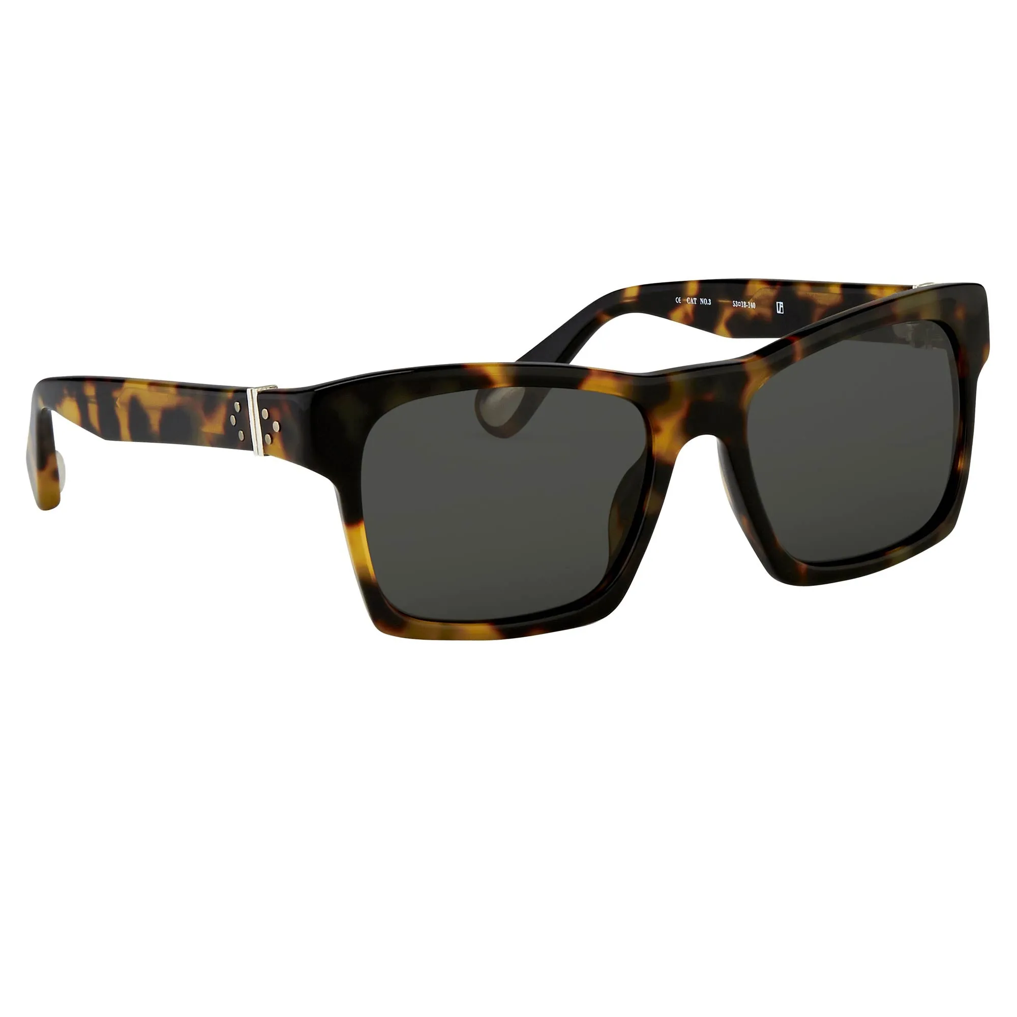Ann Demeulemeester Sunglasses D-Frame Tortoise and Grey