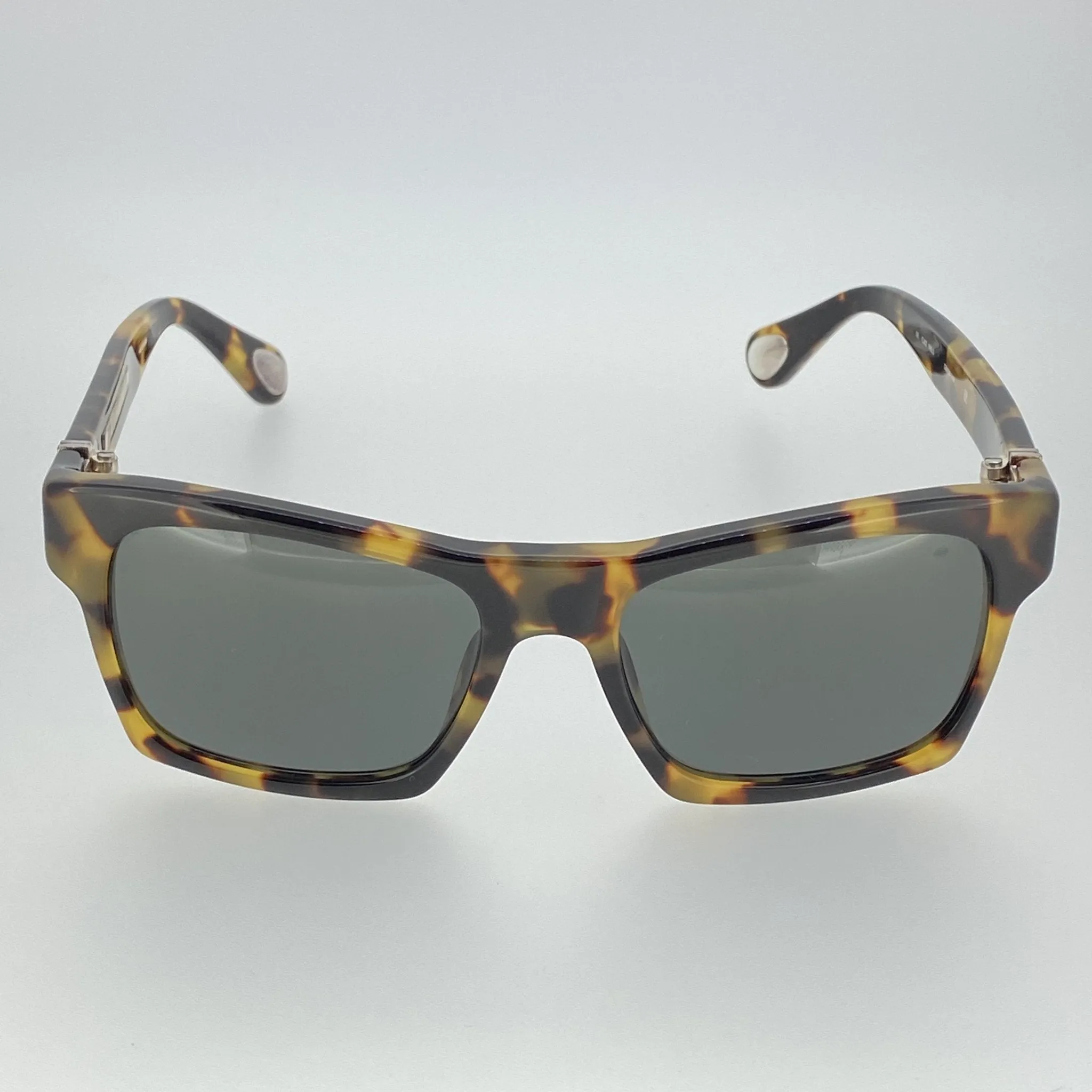 Ann Demeulemeester Sunglasses D-Frame Tortoise and Grey