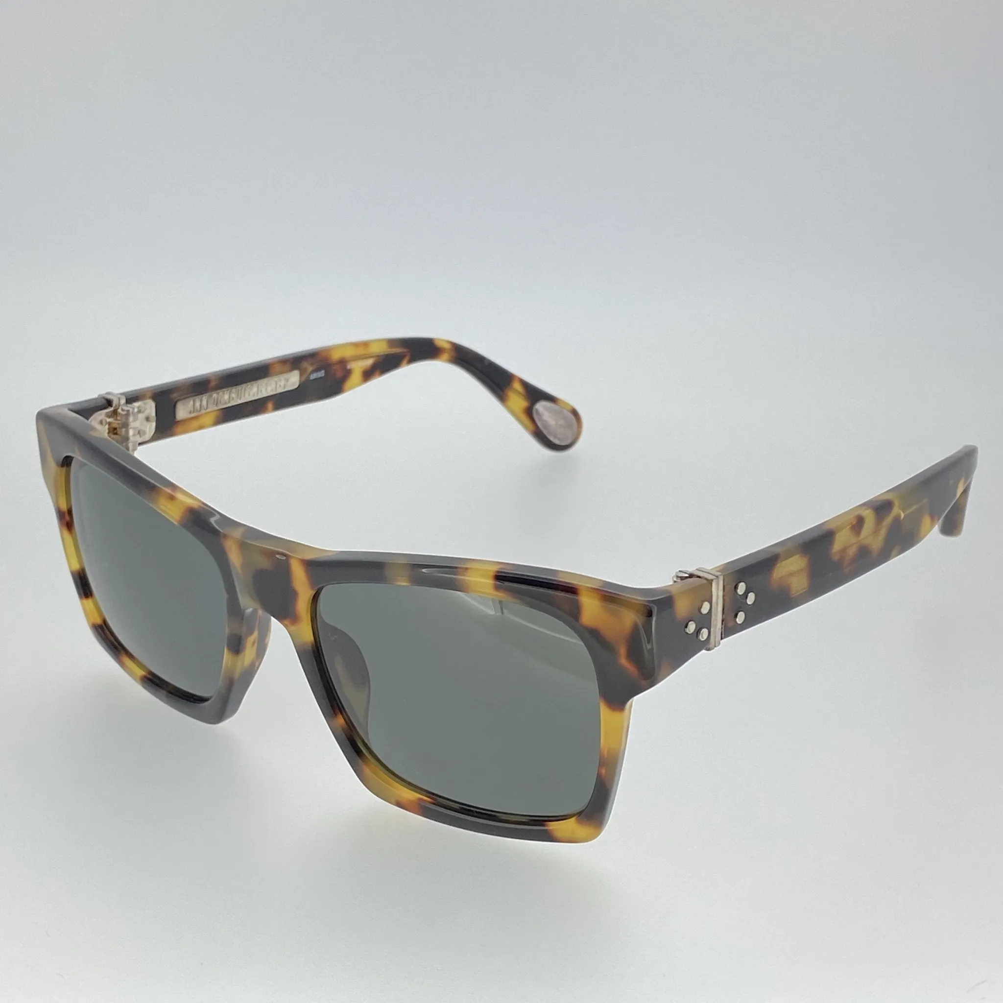 Ann Demeulemeester Sunglasses D-Frame Tortoise and Grey