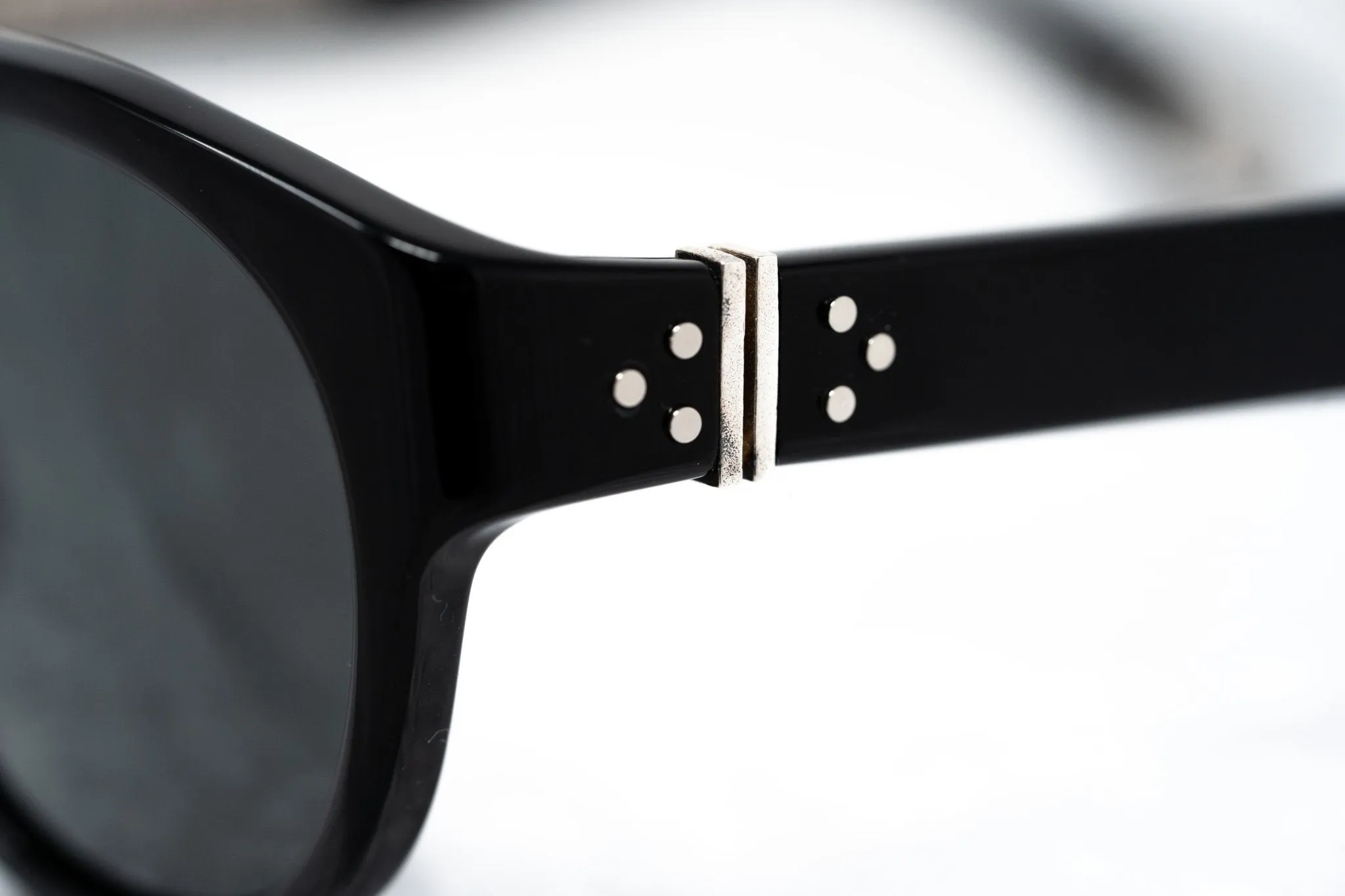 Ann Demeulemeester Sunglasses Flat Top Black and Grey Gradient AD10C1SUN