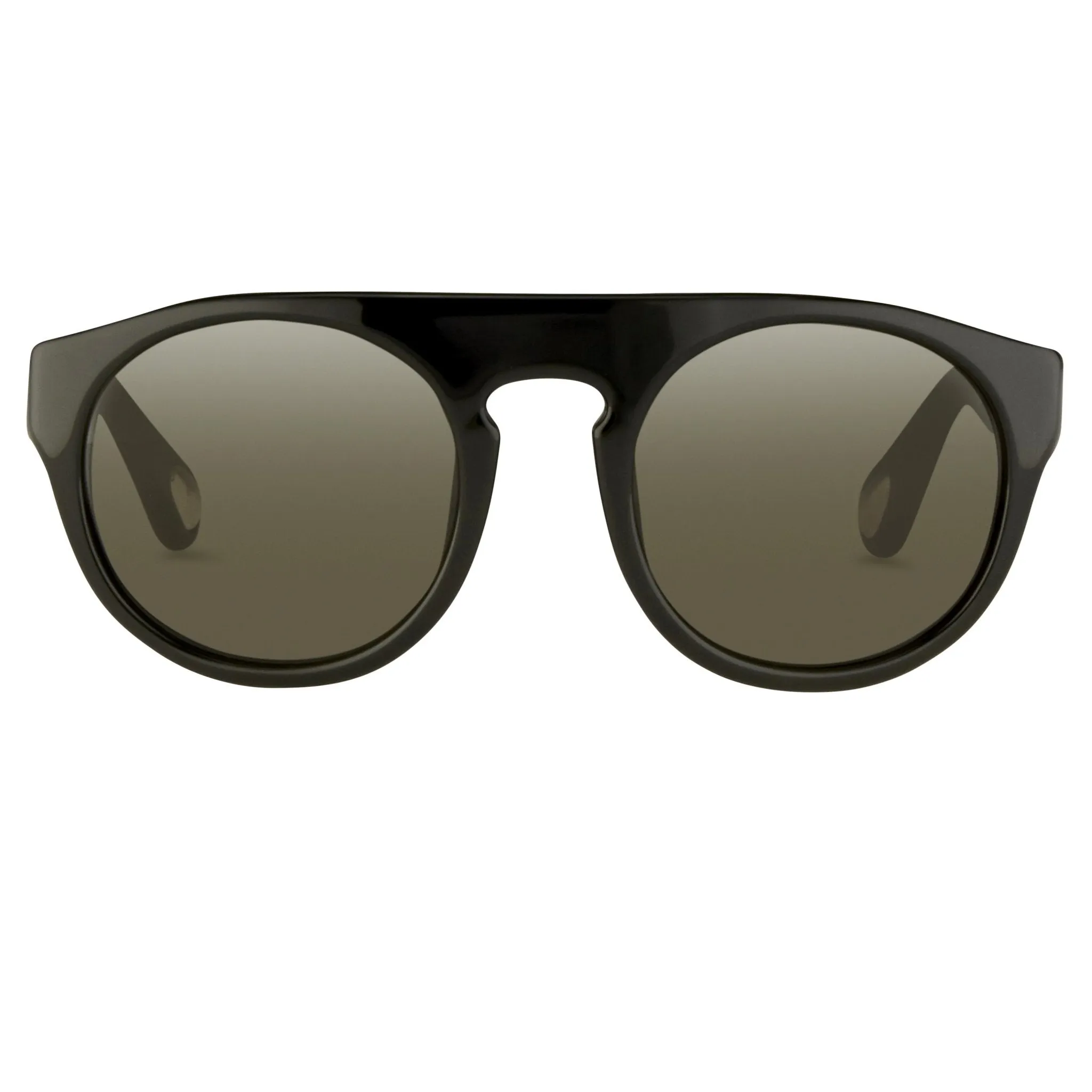 Ann Demeulemeester Sunglasses Flat Top Black and Grey Gradient AD10C1SUN
