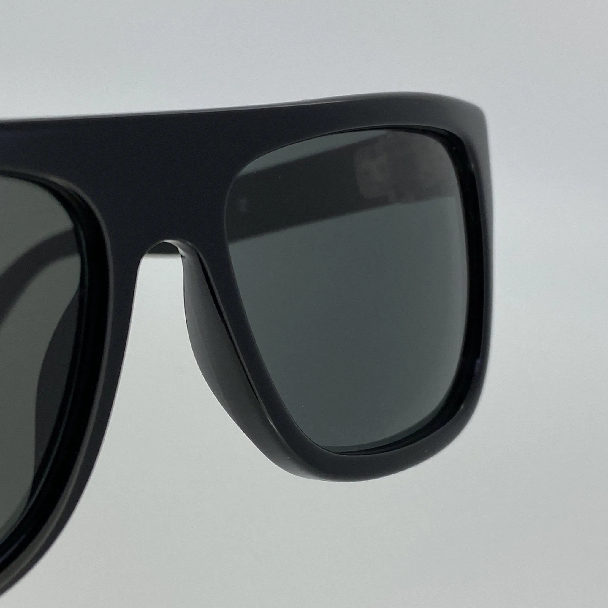 Ann Demeulemeester Sunglasses Flat Top Black and Grey