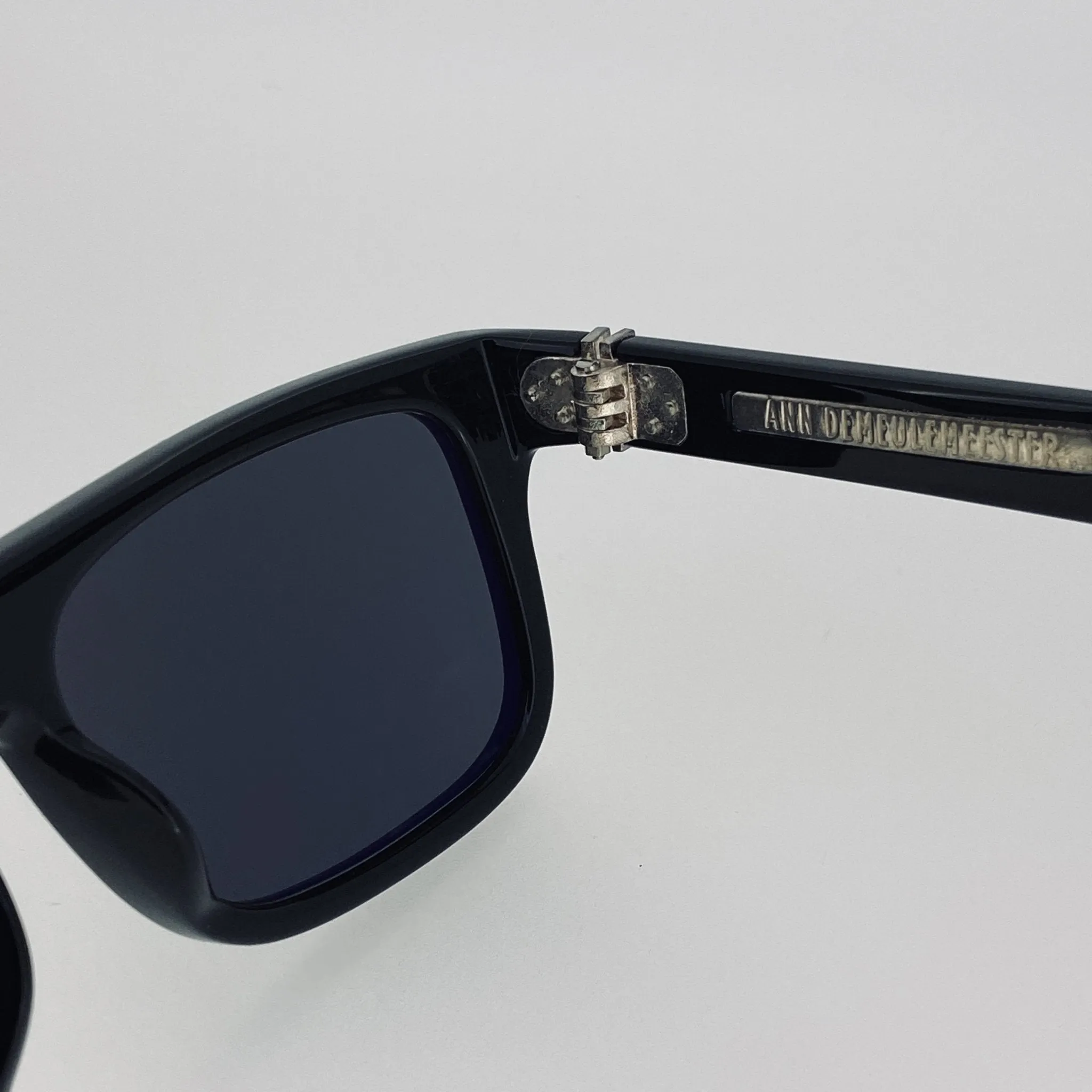Ann Demeulemeester Sunglasses Flat Top Black and Grey