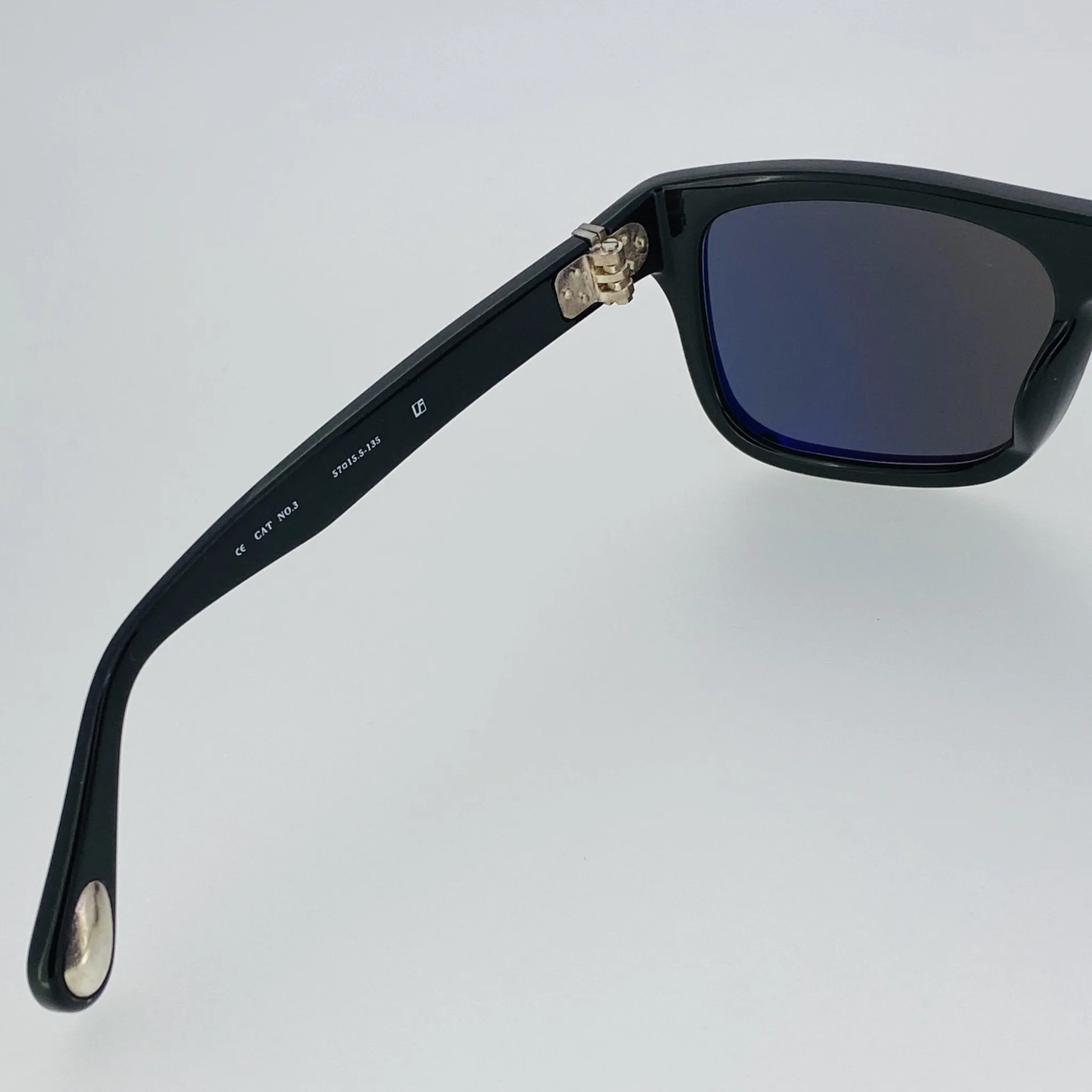 Ann Demeulemeester Sunglasses Flat Top Black and Grey
