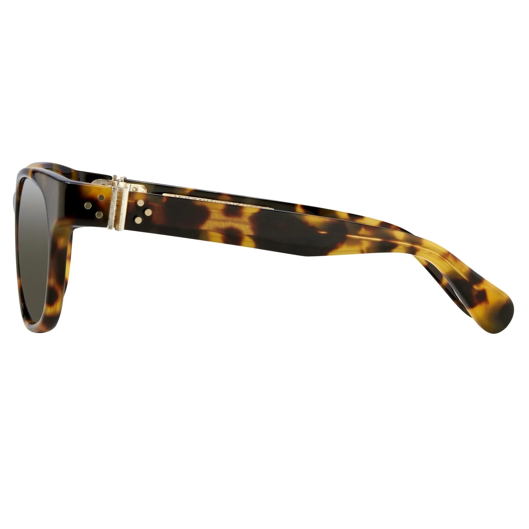 Ann Demeulemeester Sunglasses Rectangular Tortoise Shell and Grey