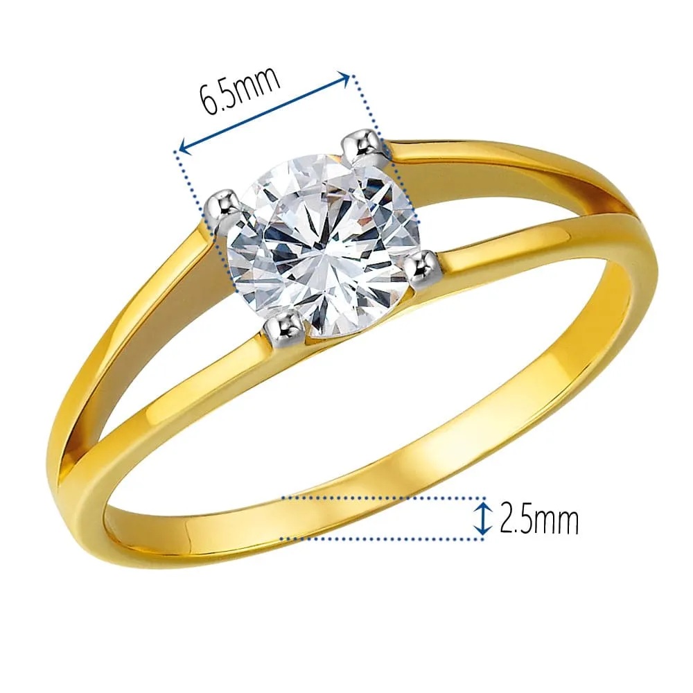 Aphrodite Solitaire Ring