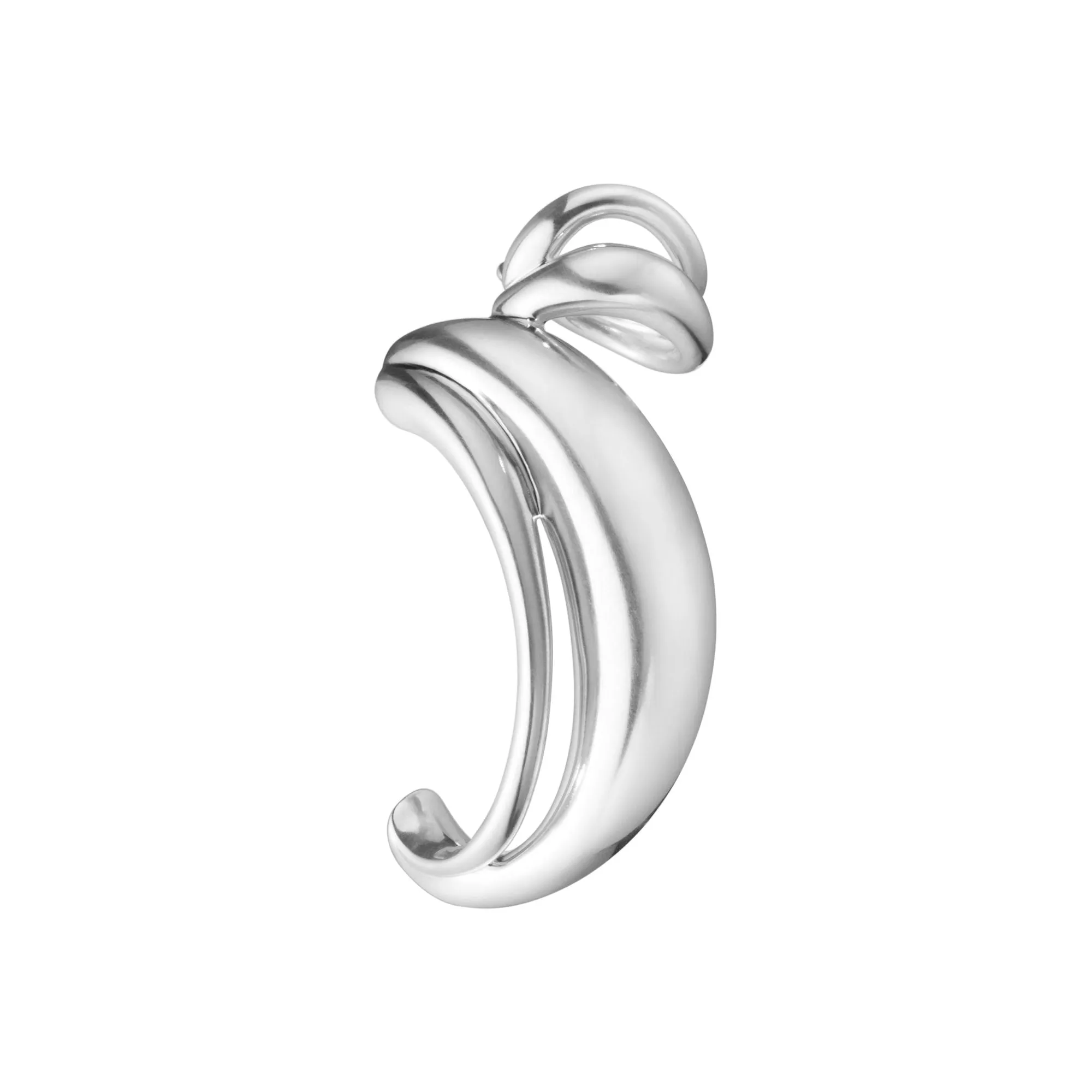 Arc Silver Ear Cuff