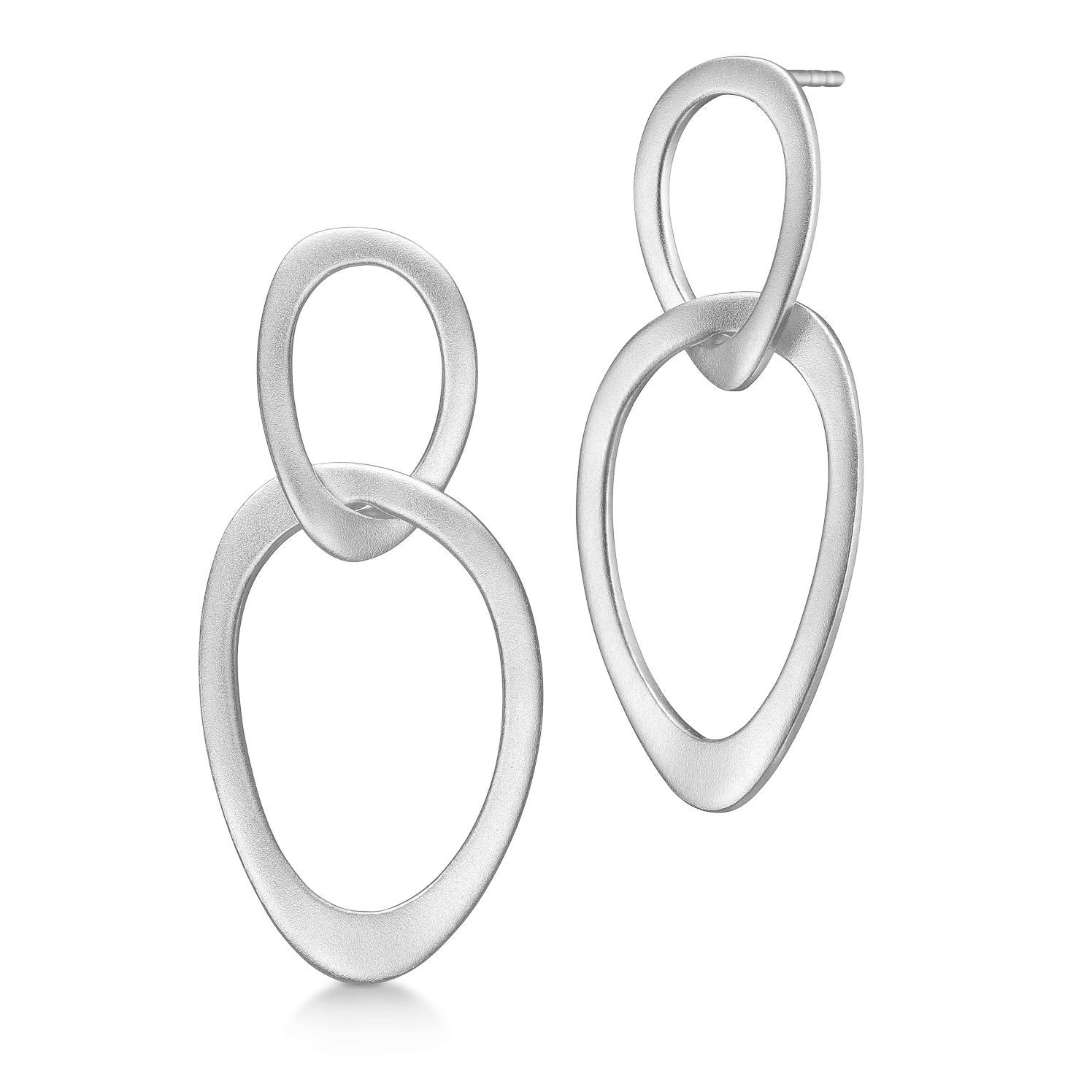 Ava Silver Earrings