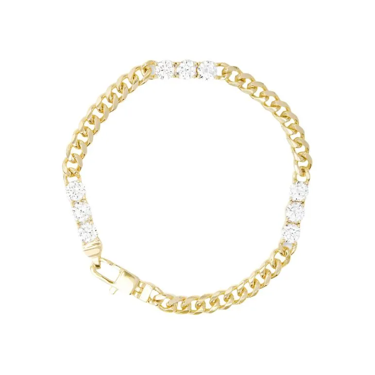 Baby Julian's Obsessed with Diamonds Chain Bracelet