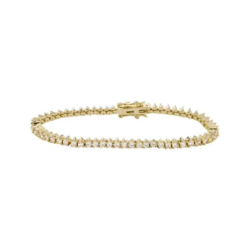 Baby Not Your Basic Diamondette Tennis Bracelet
