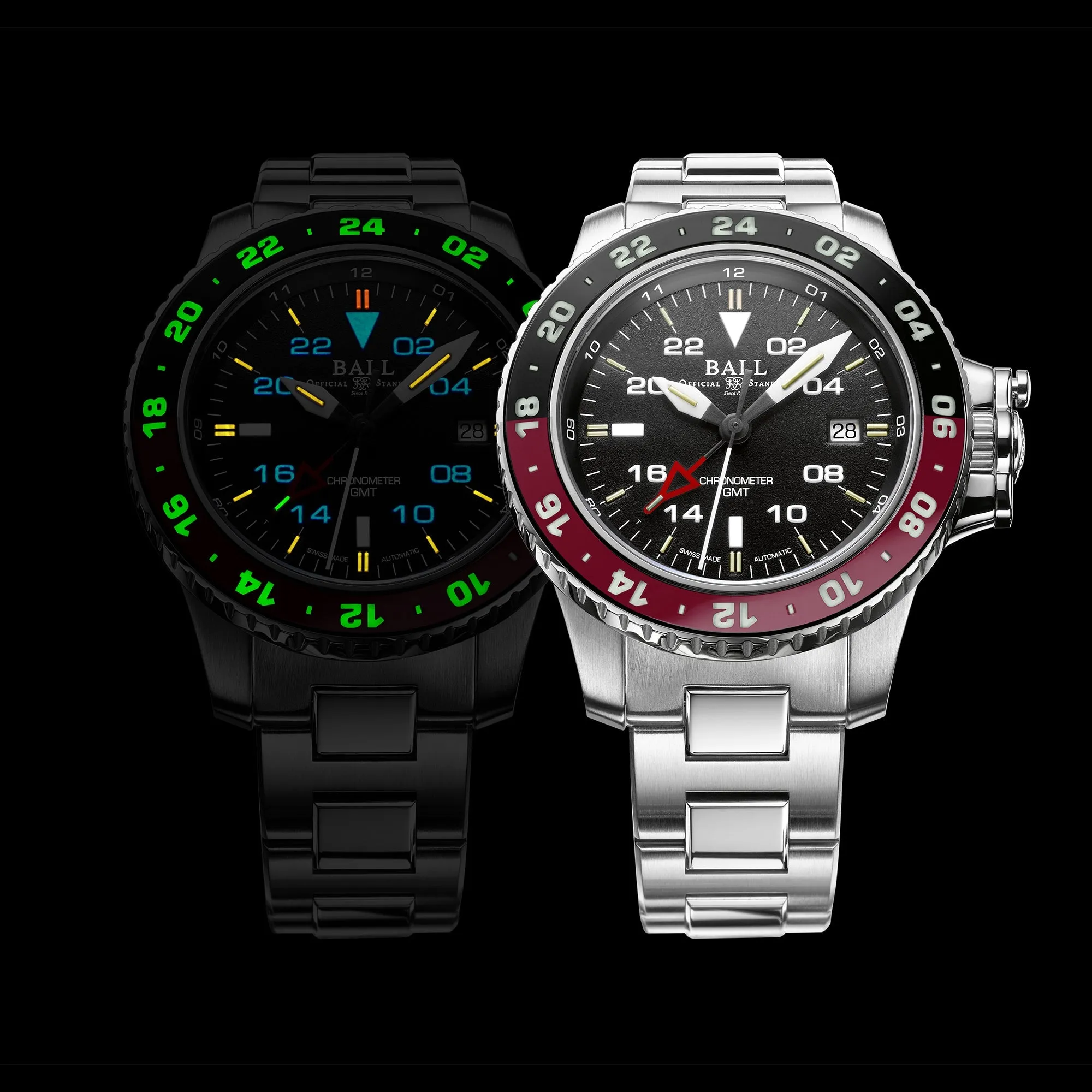 Ball Engineer Hydrocarbon AeroGMT II Men's Black Watch DG2018C-S3C-BK
