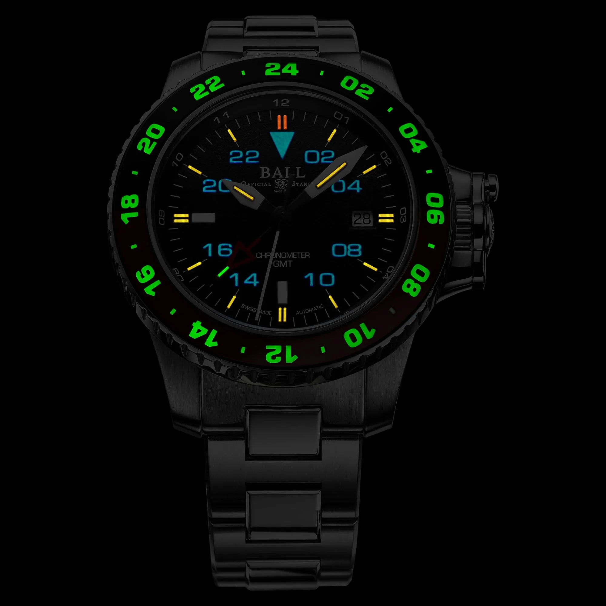 Ball Engineer Hydrocarbon AeroGMT II Men's Black Watch DG2018C-S3C-BK